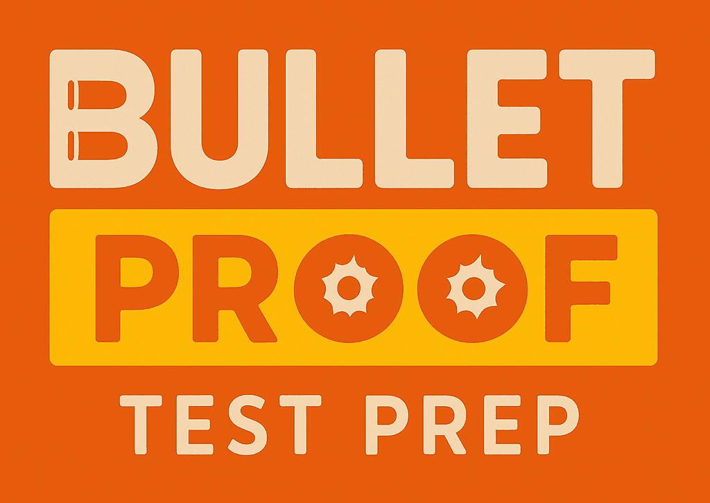 Bullet Proof Test Prep Logo